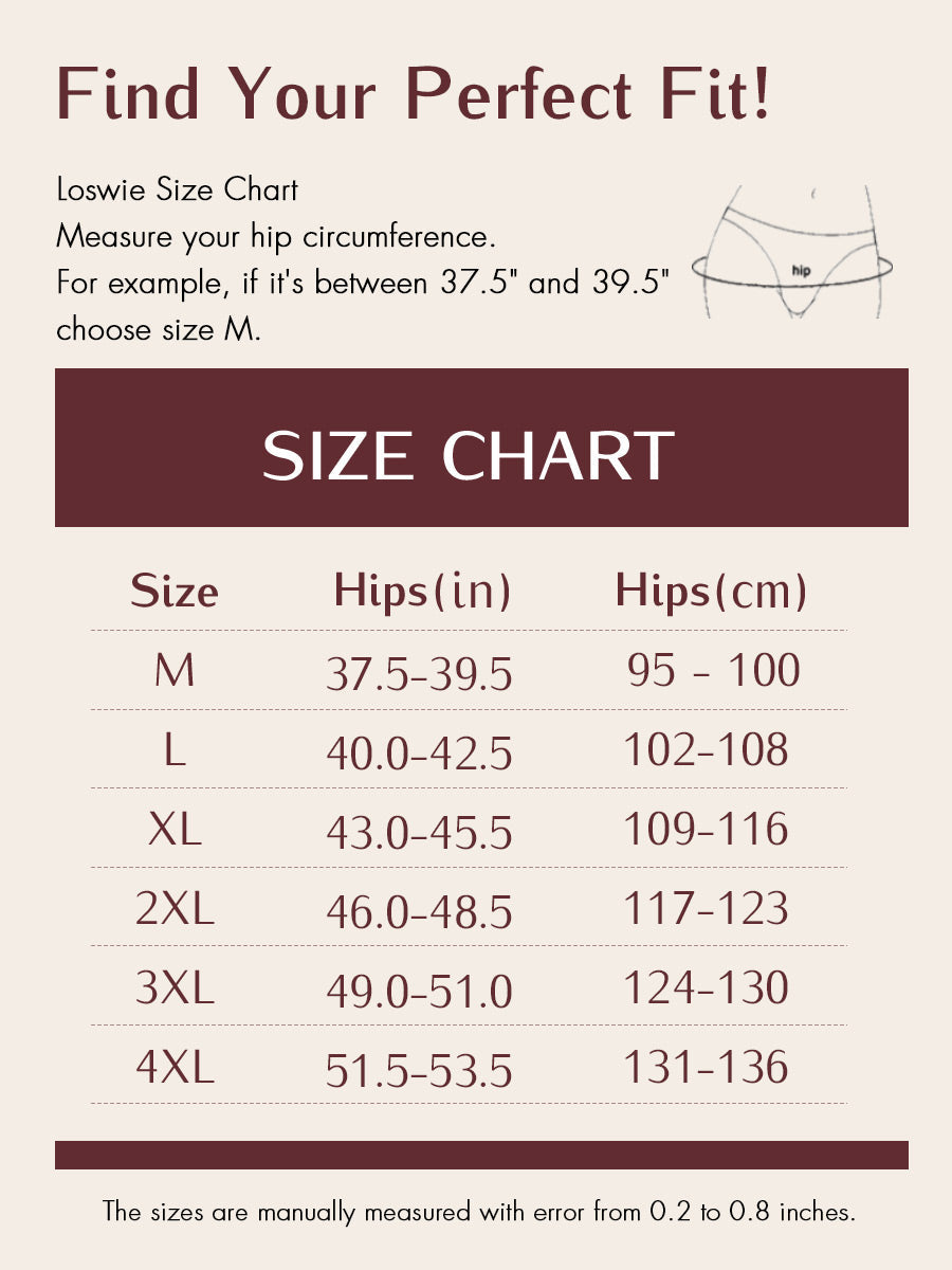 LOSWIE® Culotte haute absorption zéro fuite pour femme