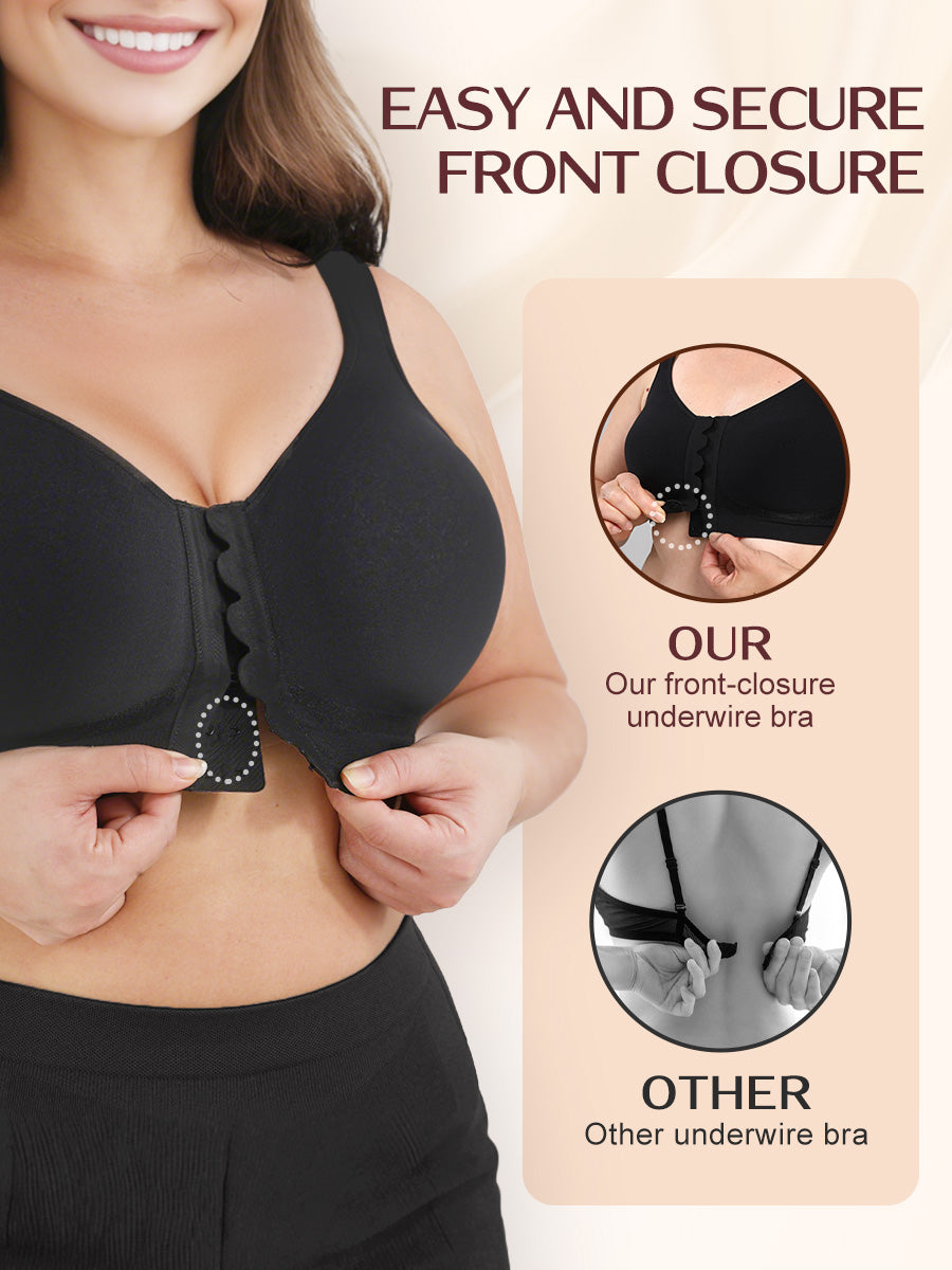 LOSWIE® ShellEase™Bra Soutien-gorge confortable à fermeture frontale