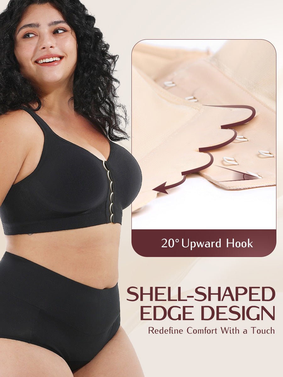LOSWIE® ShellEase™Bra Soutien-gorge confortable à fermeture frontale