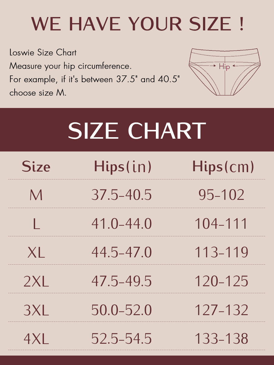 LOSWIE® Culotte menstruelle zéro fuite