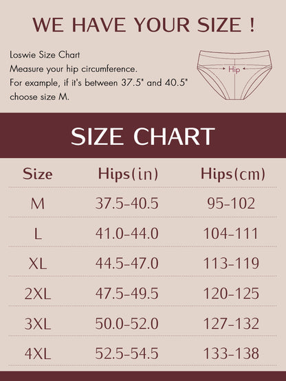 LOSWIE® Culotte menstruelle zéro fuite